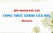 Công thức Lewis của BH3 (Boron trihydride lewis structure)